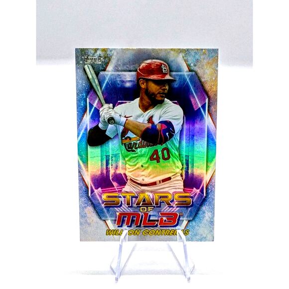 2023 Topps Update Series - Stars of Mlb Willson Contreras #SMLB-82 - Picture 3 of 7